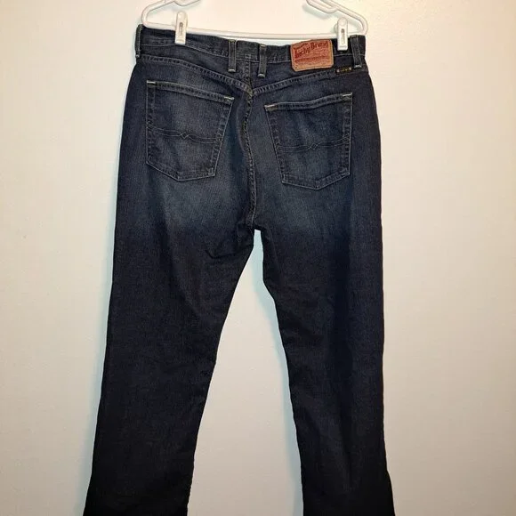 Lucky Brand Dungarees by Gene Montesano Classic fit Jeans Size 34 Short Inseam - Picture 11 of 12